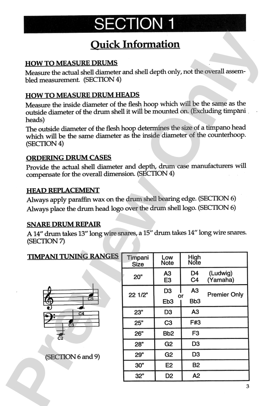Band Director's Percussion Repair Manual: A Text for All Levels of Percussion Education