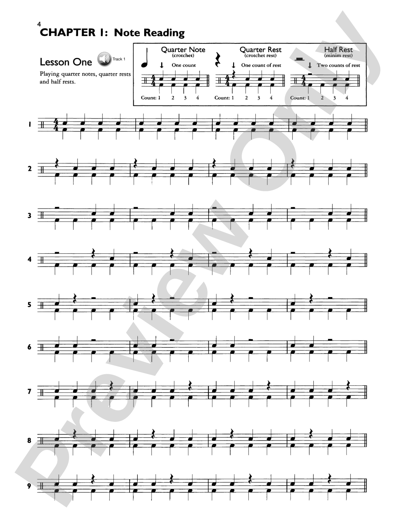 Basix®: Syncopation for Drums