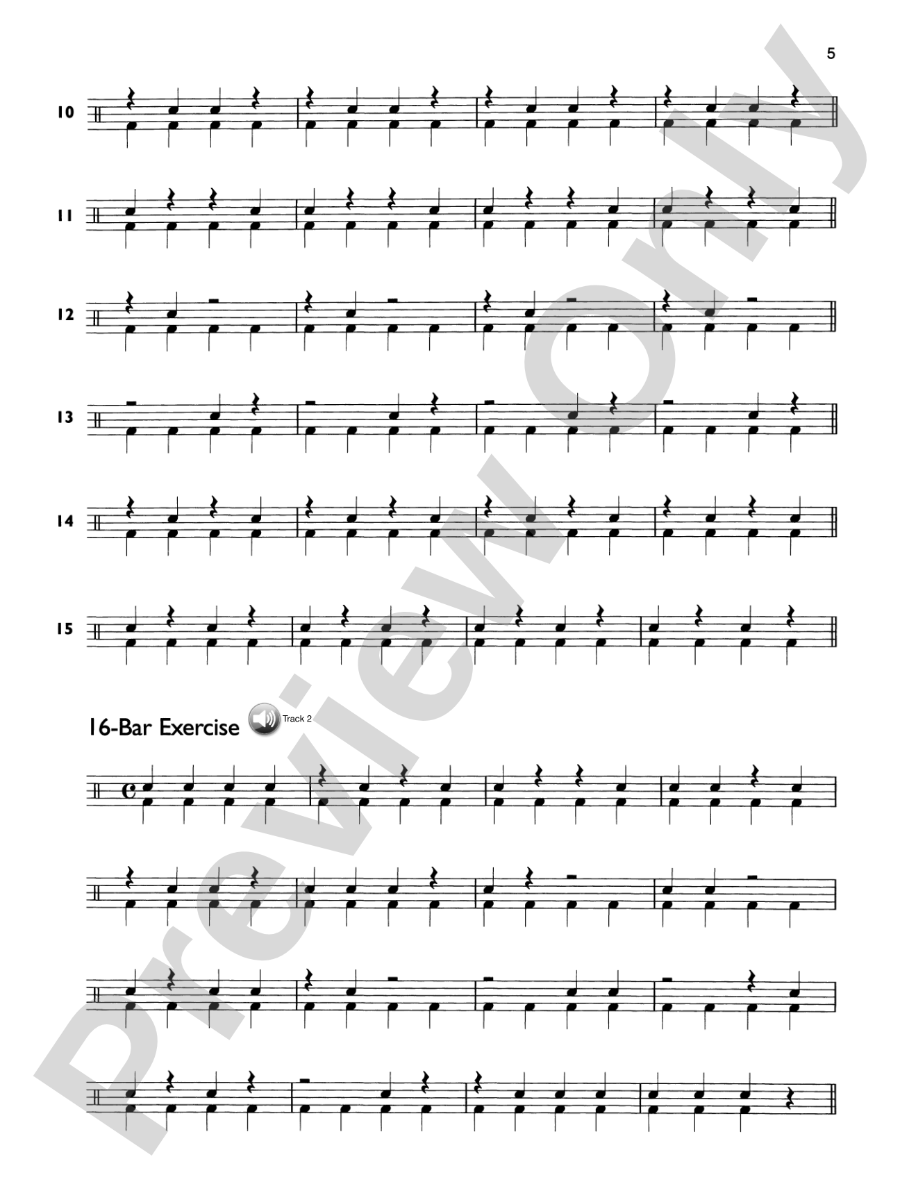 Basix®: Syncopation for Drums