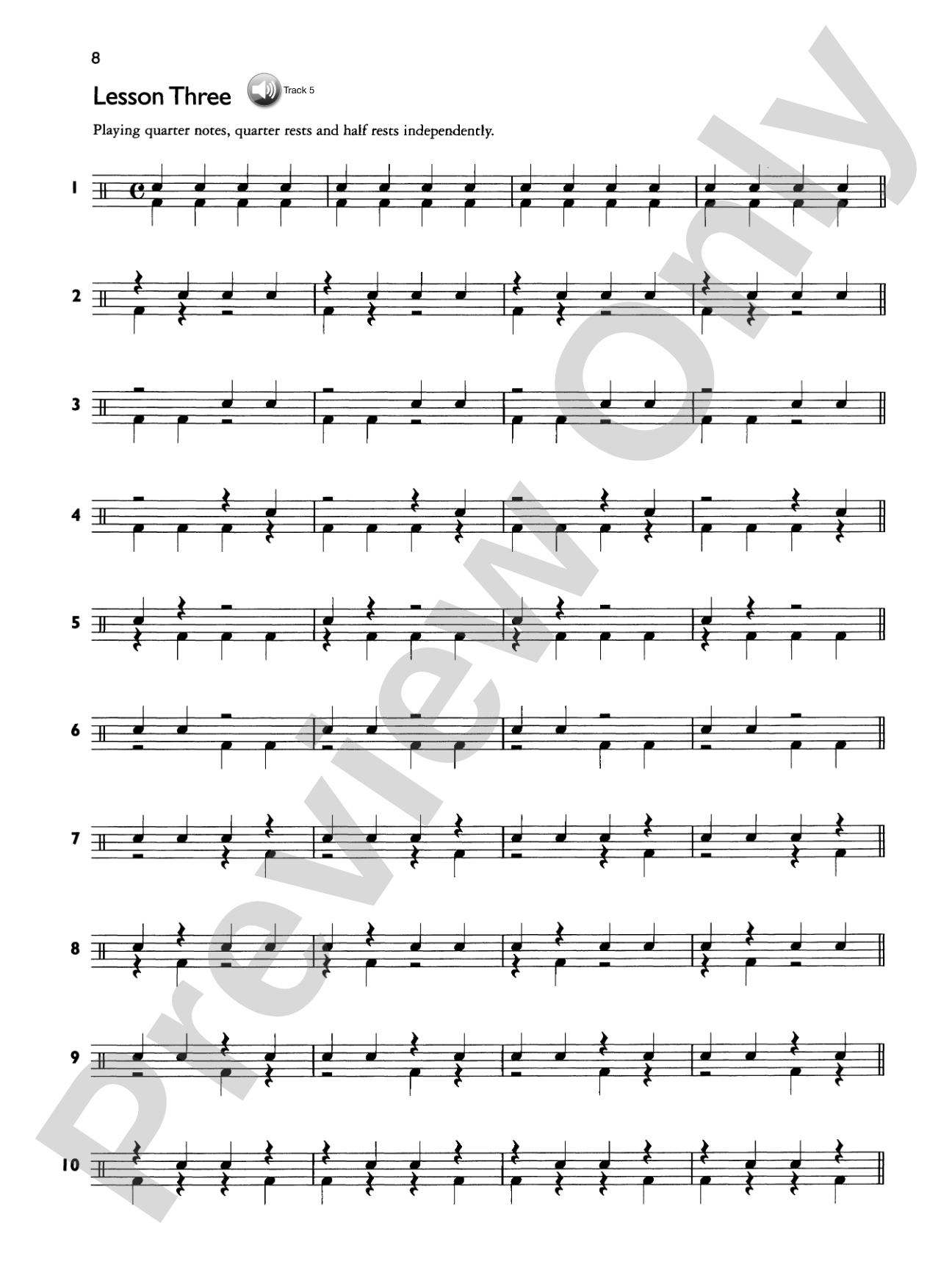 Basix®: Syncopation for Drums