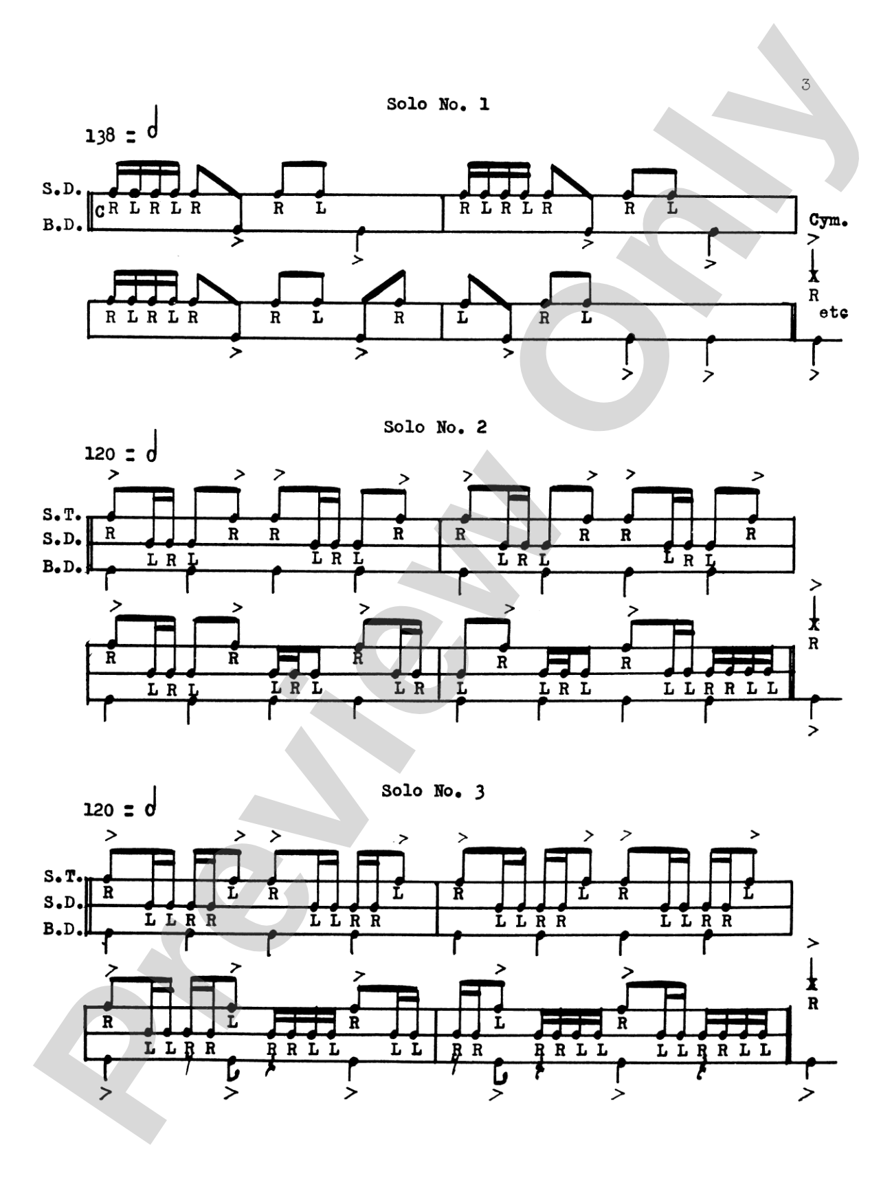 Drum Solos and Fill-Ins for the Progressive Drummer, Book 1