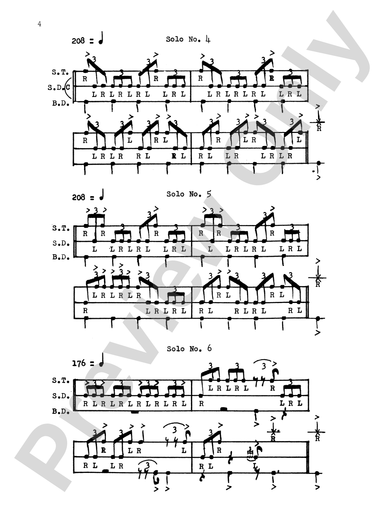 Drum Solos and Fill-Ins for the Progressive Drummer, Book 1