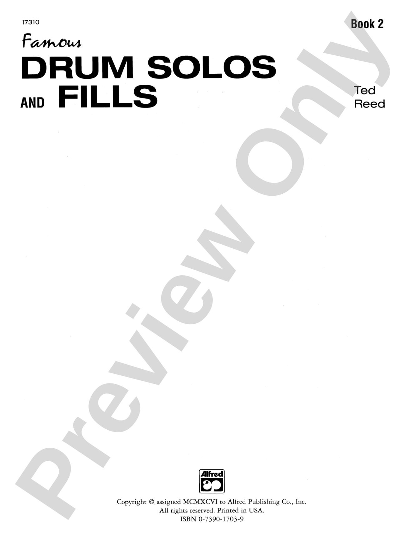 Drum Solos and Fill-Ins for the Progressive Drummer, Book 2