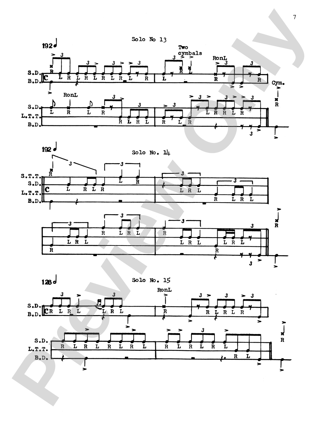 Drum Solos and Fill-Ins for the Progressive Drummer, Book 2