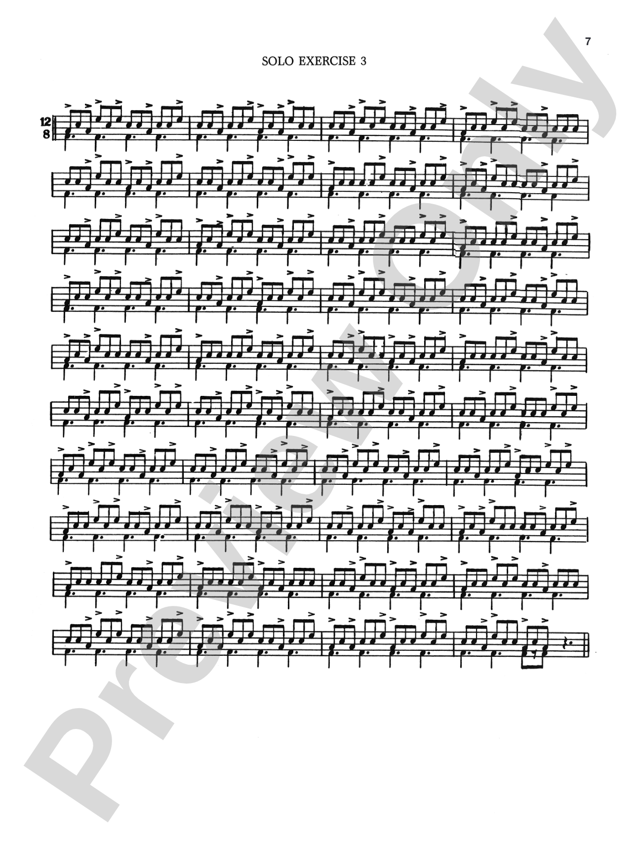 Syncopation No. 2: In the Jazz Idiom for the Drum Set