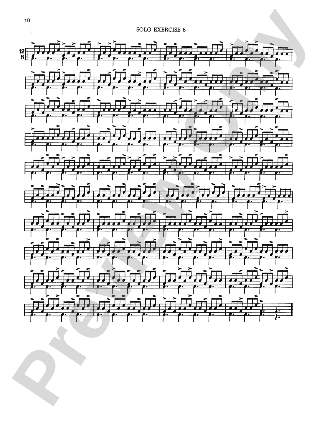 Syncopation No. 2: In the Jazz Idiom for the Drum Set