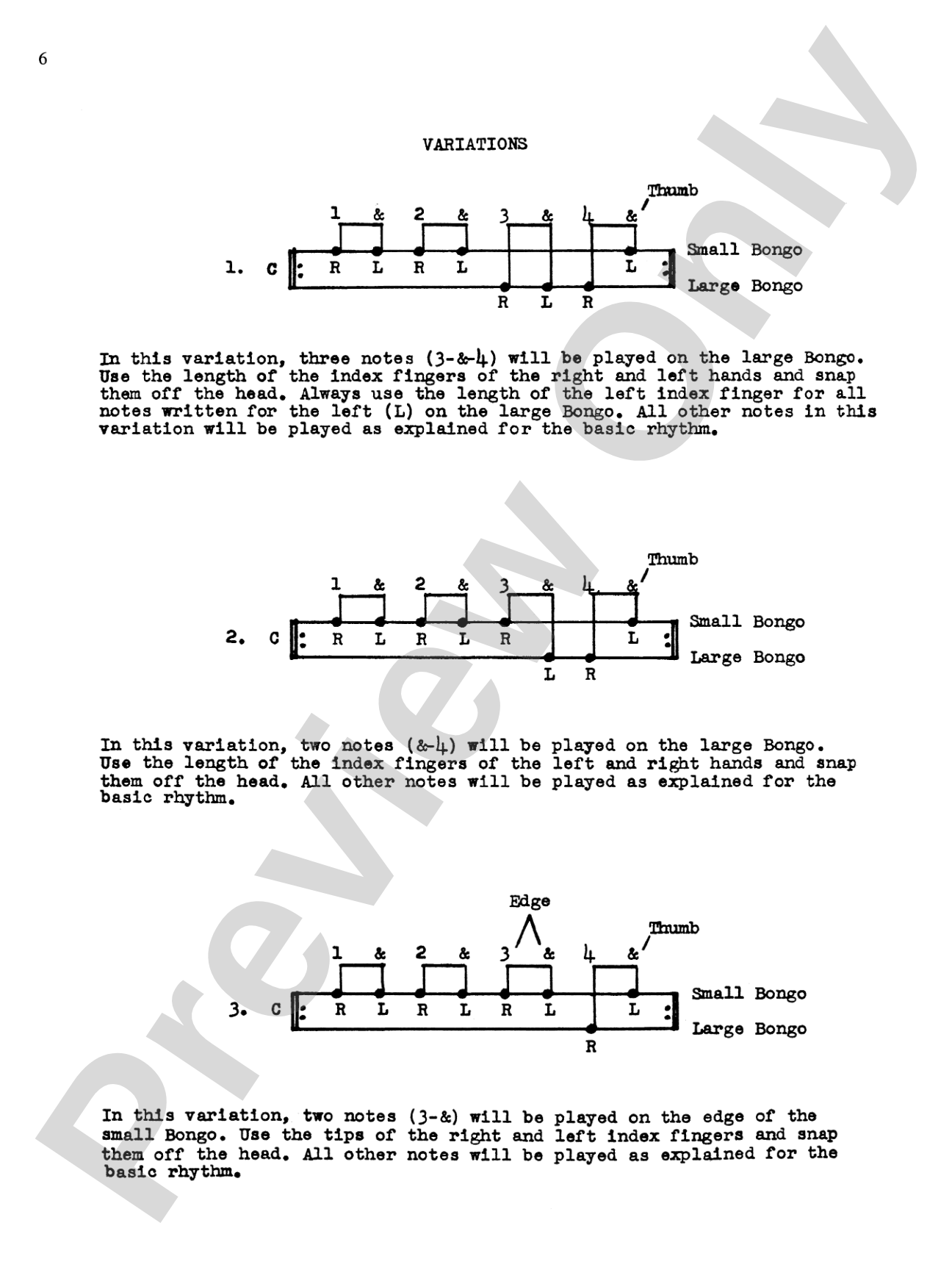 Progressive Steps to Bongo and Conga Drum Technique