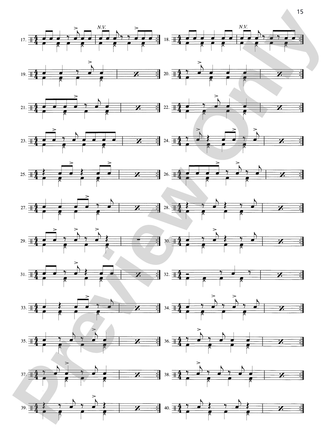 Drumset Independence & Syncopation: A Unique Method That Integrates Independent Coordination and the Use of Syncopated Rhythms