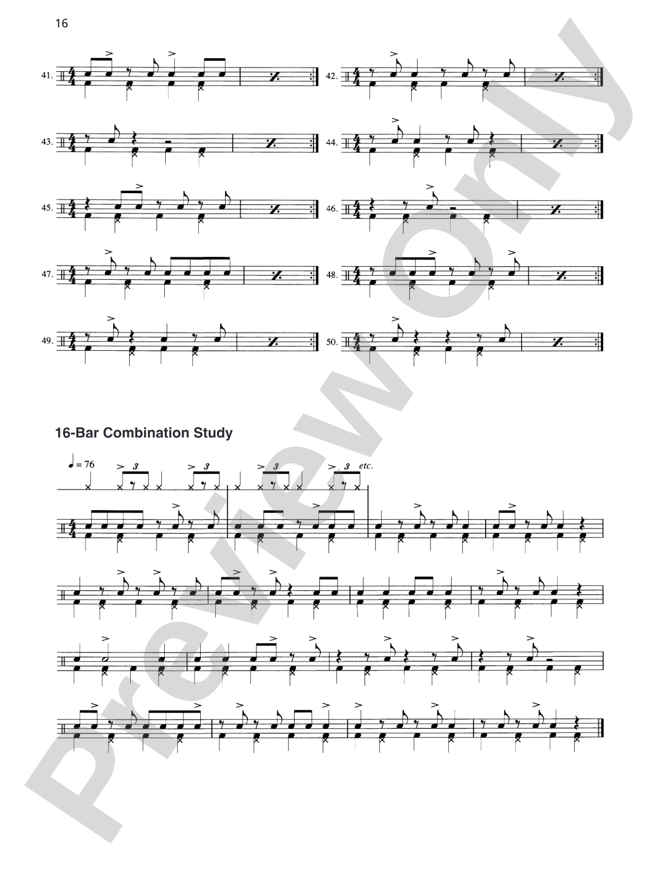 Drumset Independence & Syncopation: A Unique Method That Integrates Independent Coordination and the Use of Syncopated Rhythms