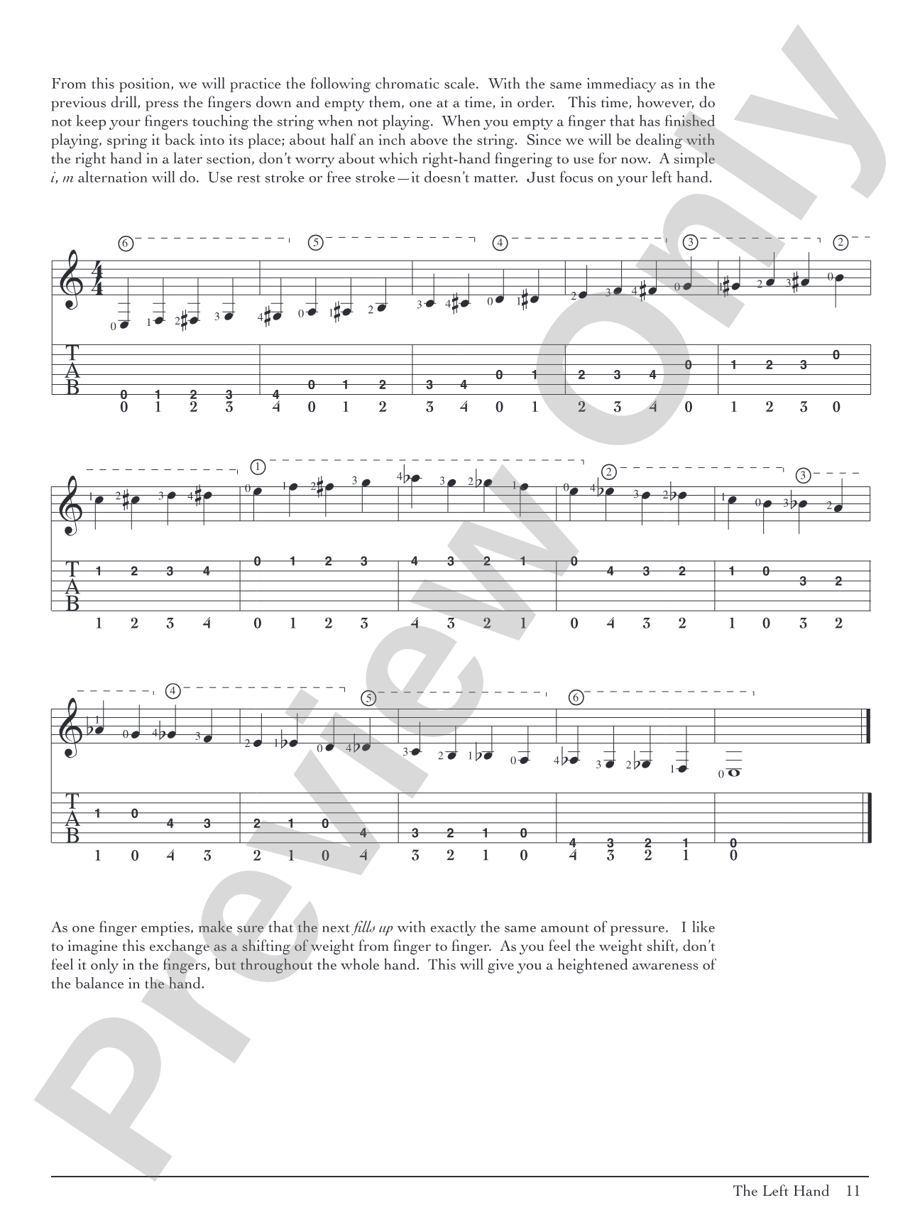Pumping Nylon: In TAB: The Classical Guitarist's Technique Handbook: Solo Guitar