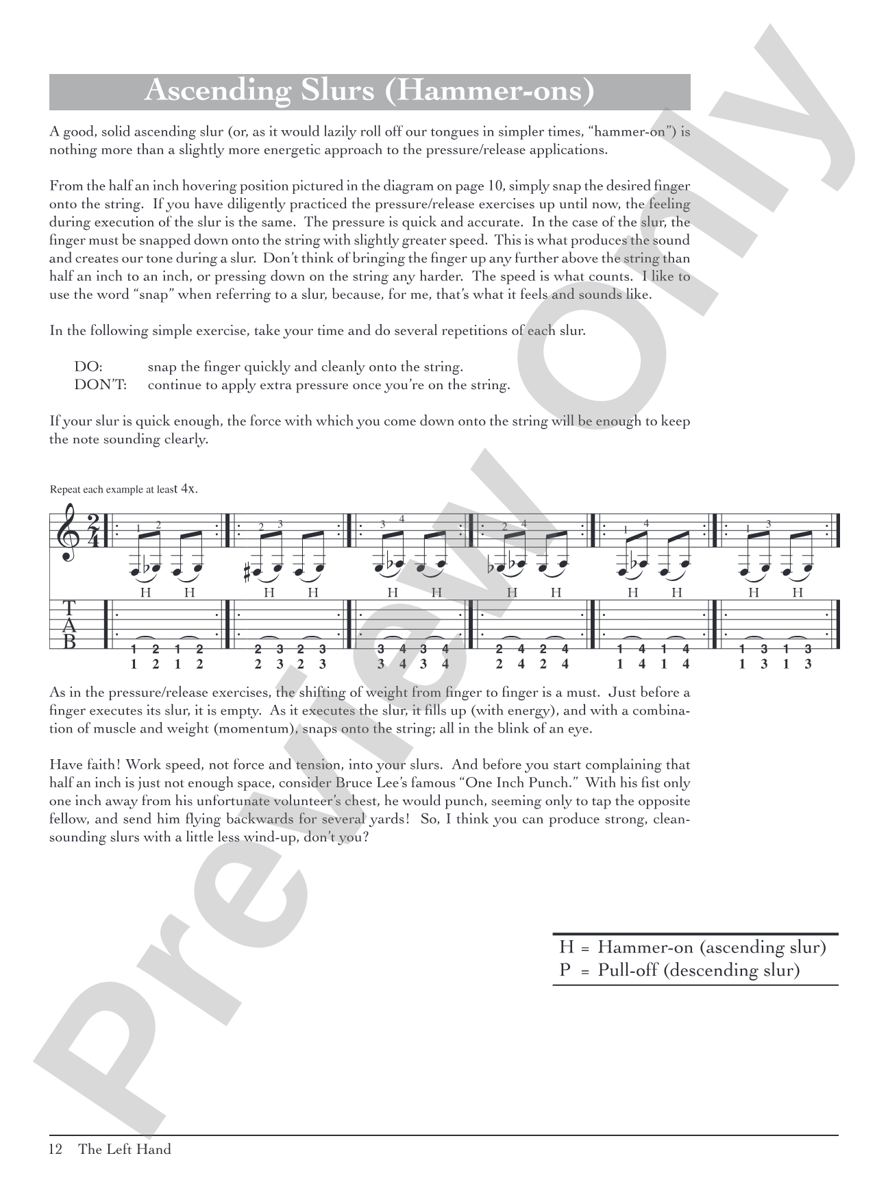 Pumping Nylon: In TAB: The Classical Guitarist's Technique Handbook: Solo Guitar