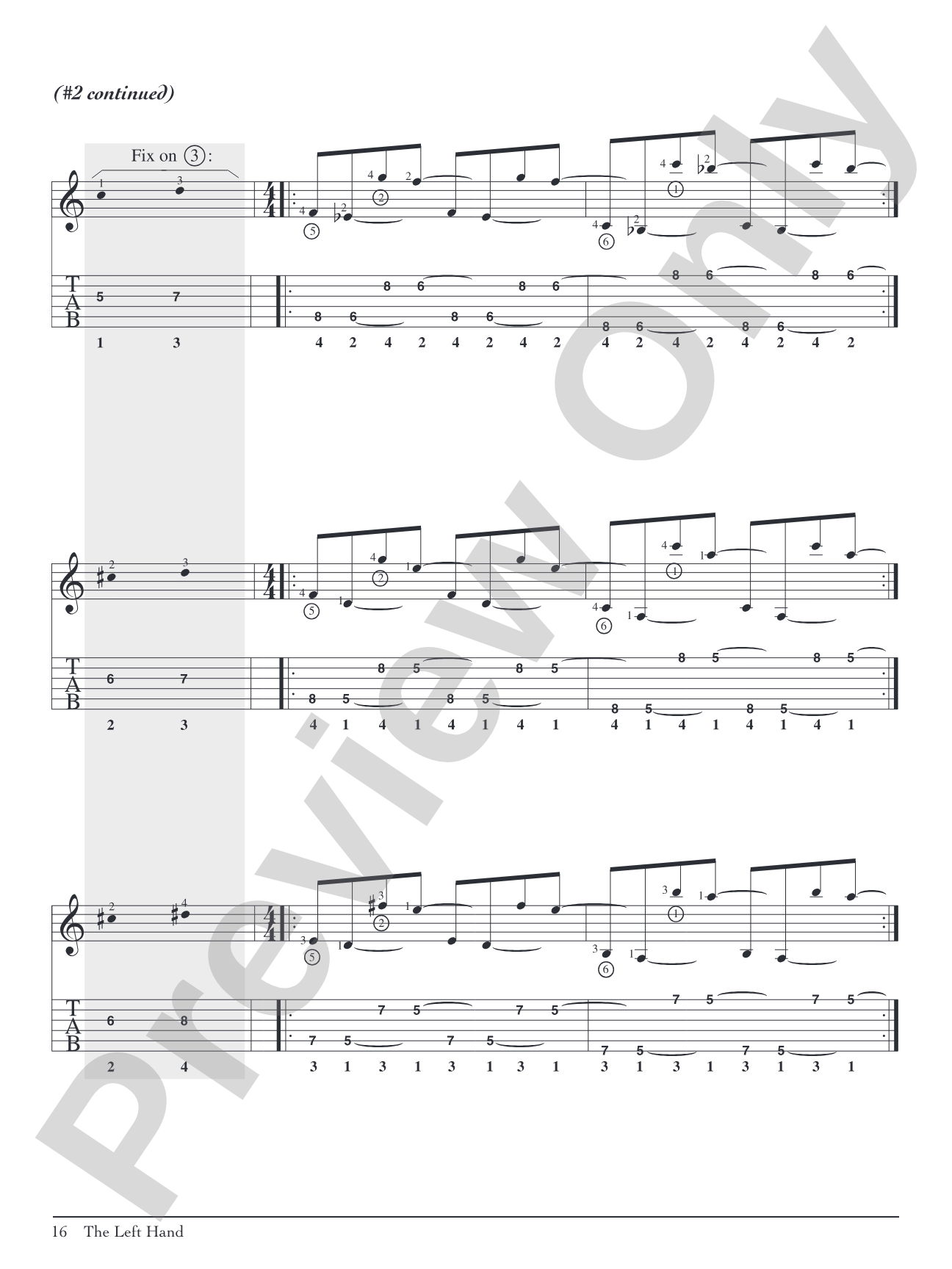 Pumping Nylon: In TAB: The Classical Guitarist's Technique Handbook: Solo Guitar