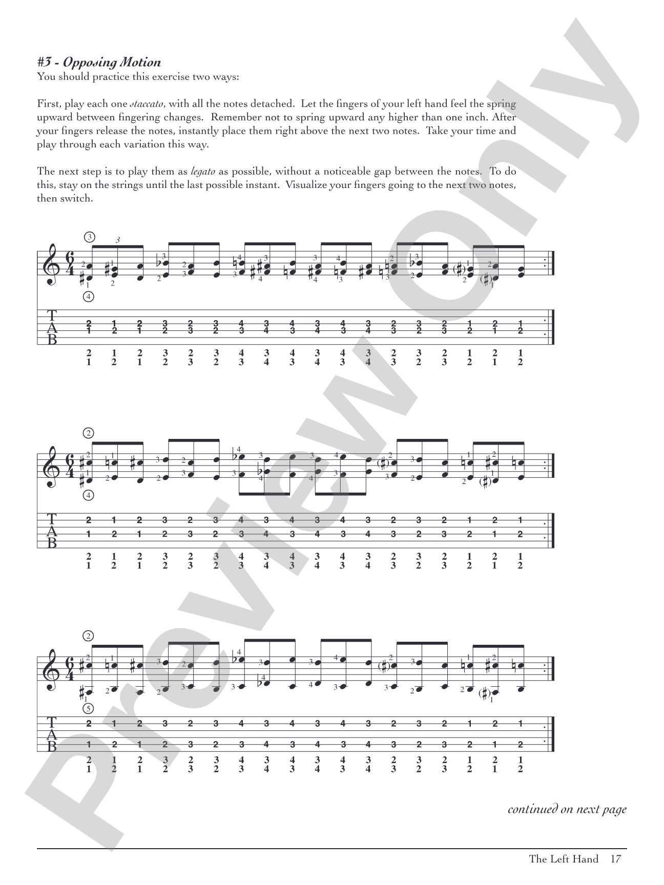 Pumping Nylon: In TAB: The Classical Guitarist's Technique Handbook: Solo Guitar