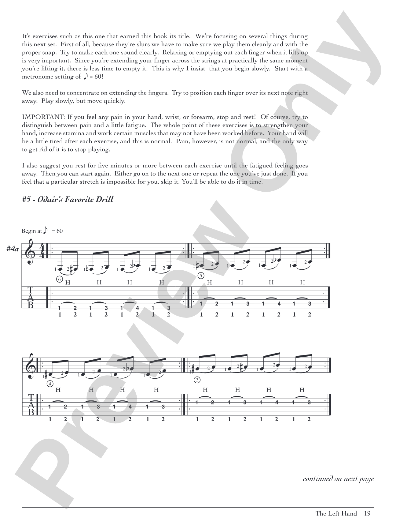 Pumping Nylon: In TAB: The Classical Guitarist's Technique Handbook: Solo Guitar