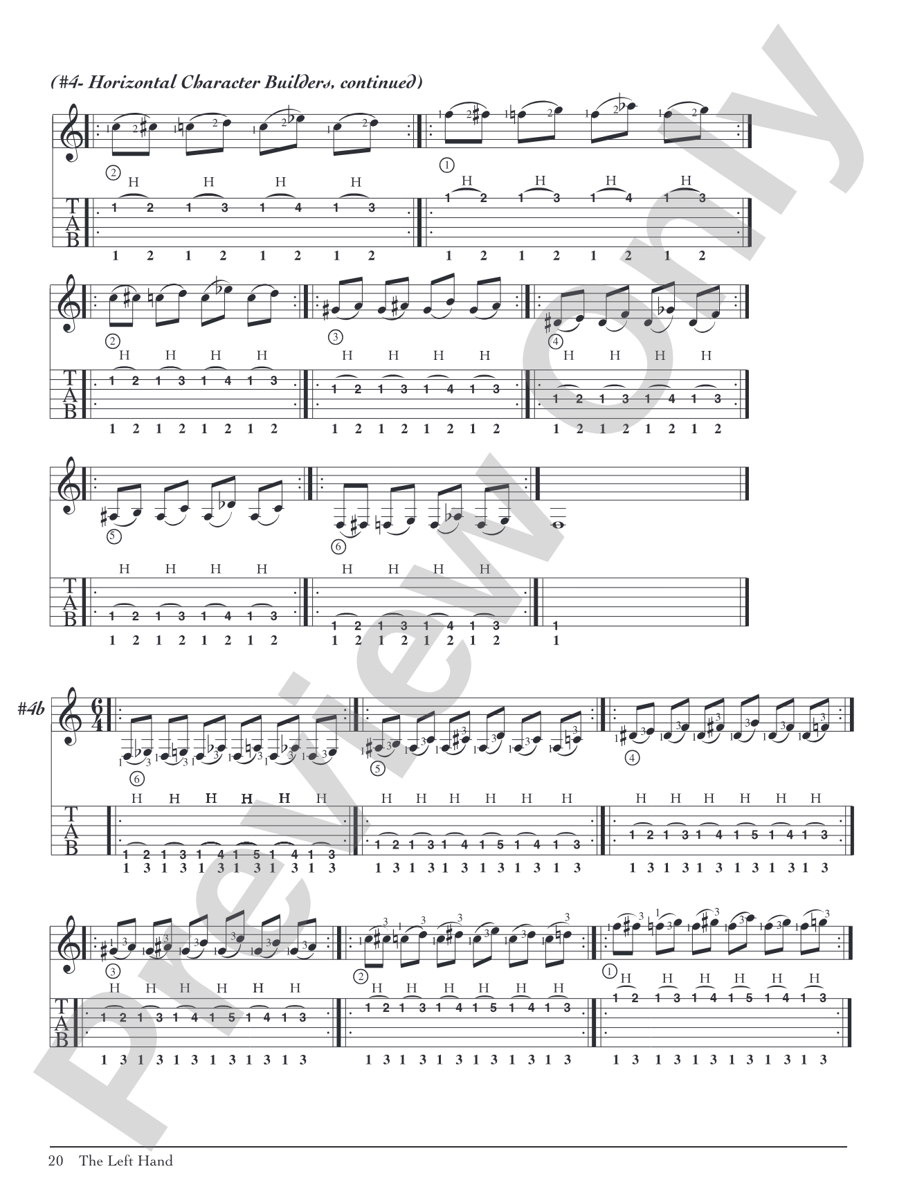 Pumping Nylon: In TAB: The Classical Guitarist's Technique Handbook: Solo Guitar