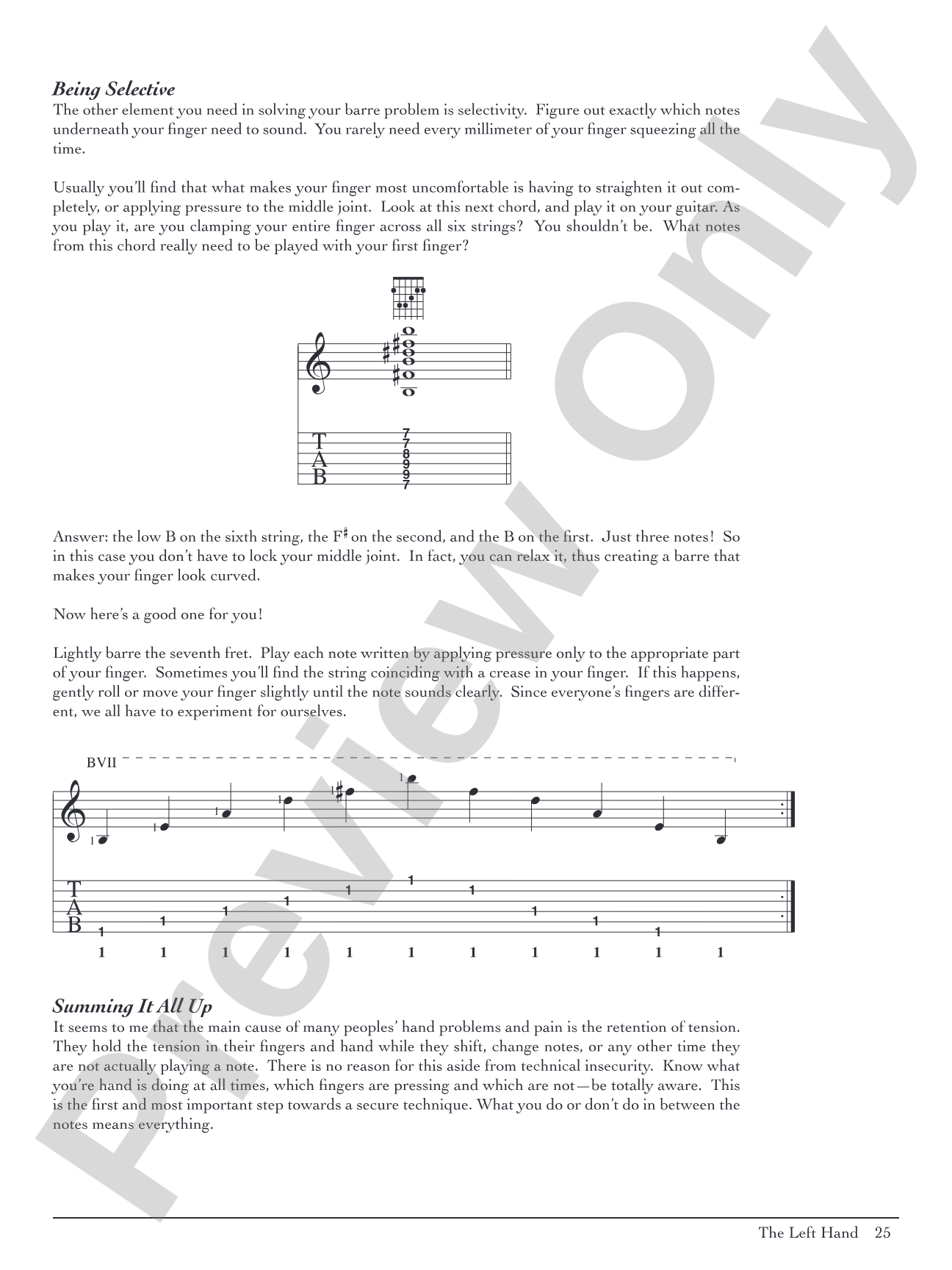 Pumping Nylon: In TAB: The Classical Guitarist's Technique Handbook: Solo Guitar