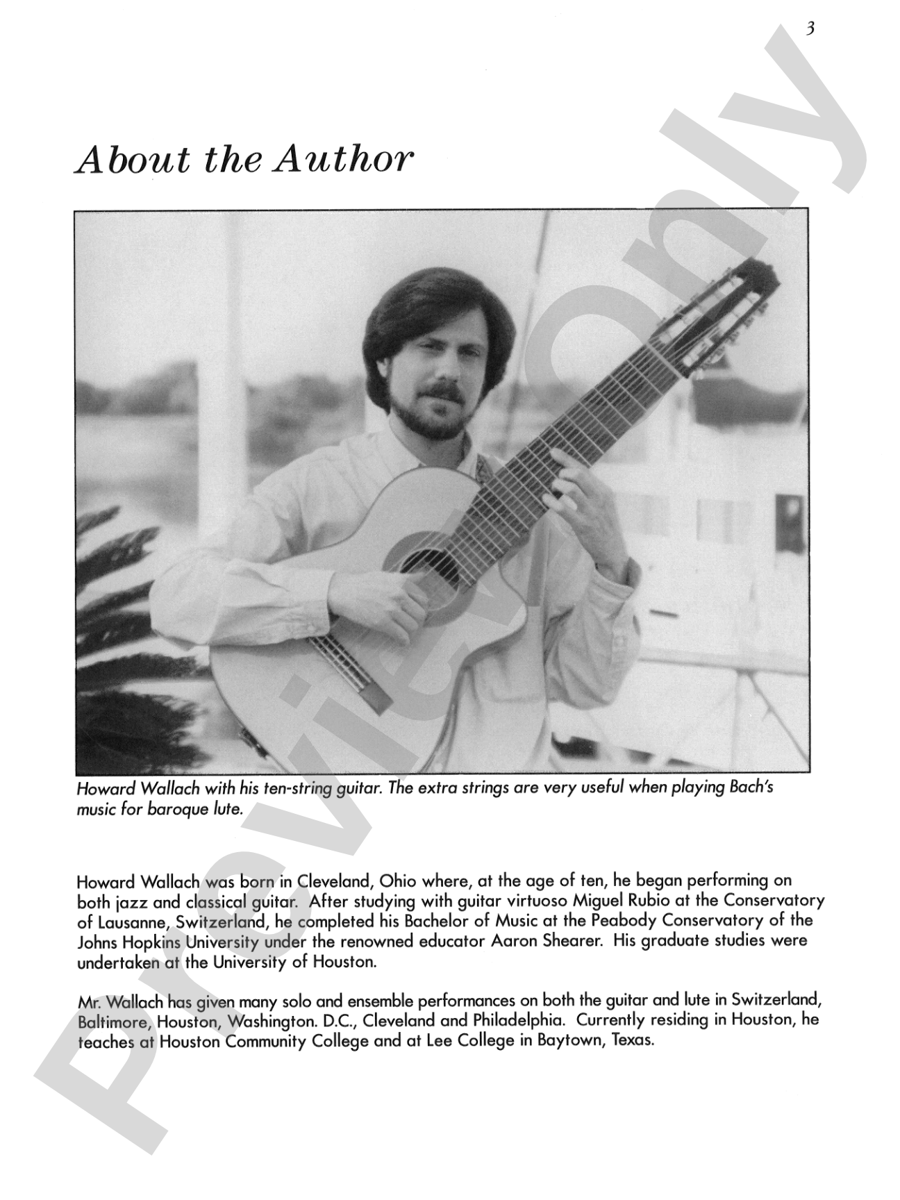 Bach for Guitar: Masters in TAB: Solo Guitar