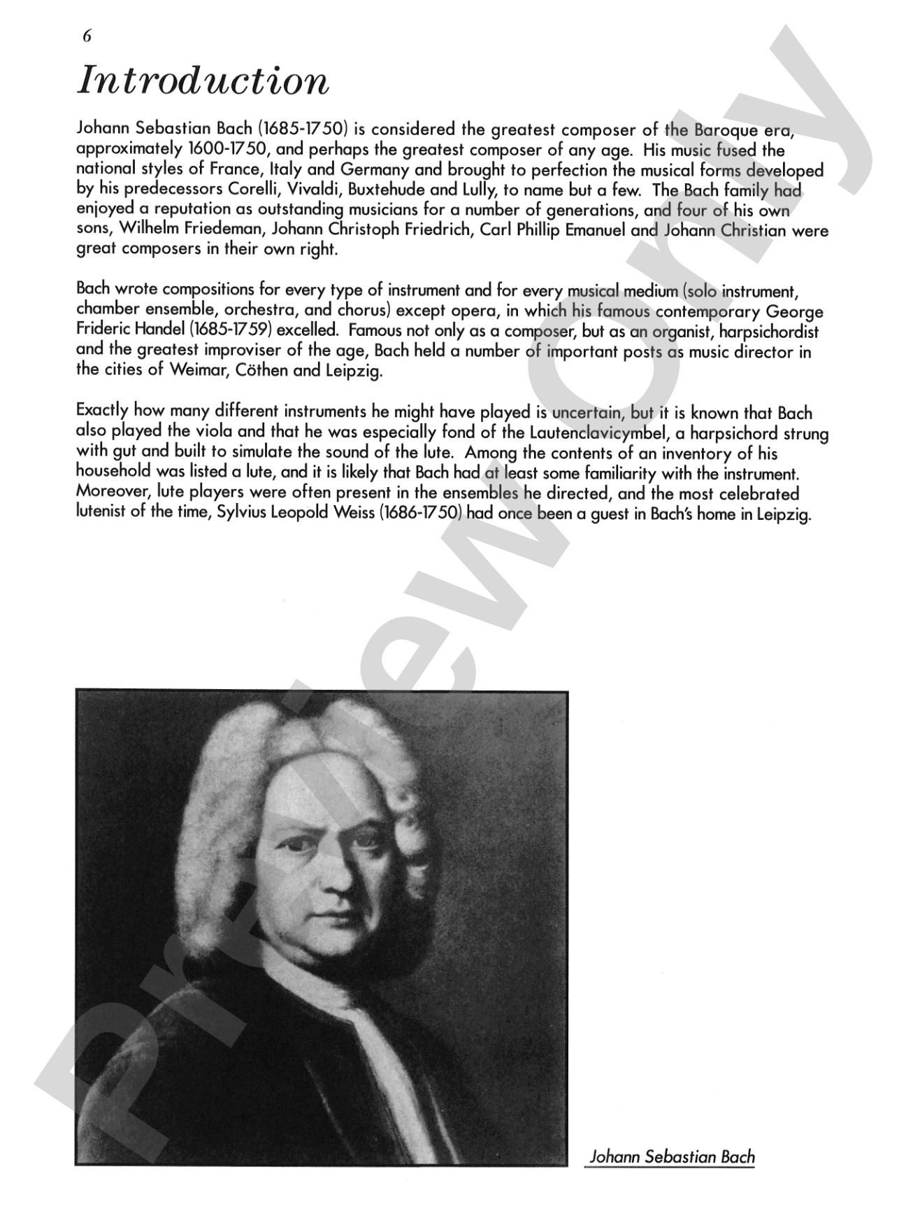 Bach for Guitar: Masters in TAB: Solo Guitar
