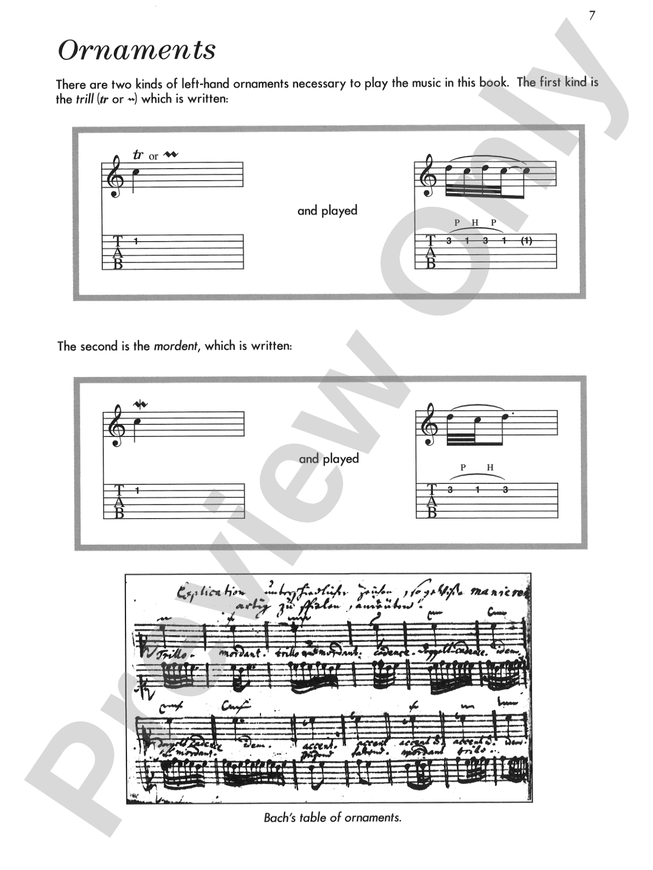 Bach for Guitar: Masters in TAB: Solo Guitar