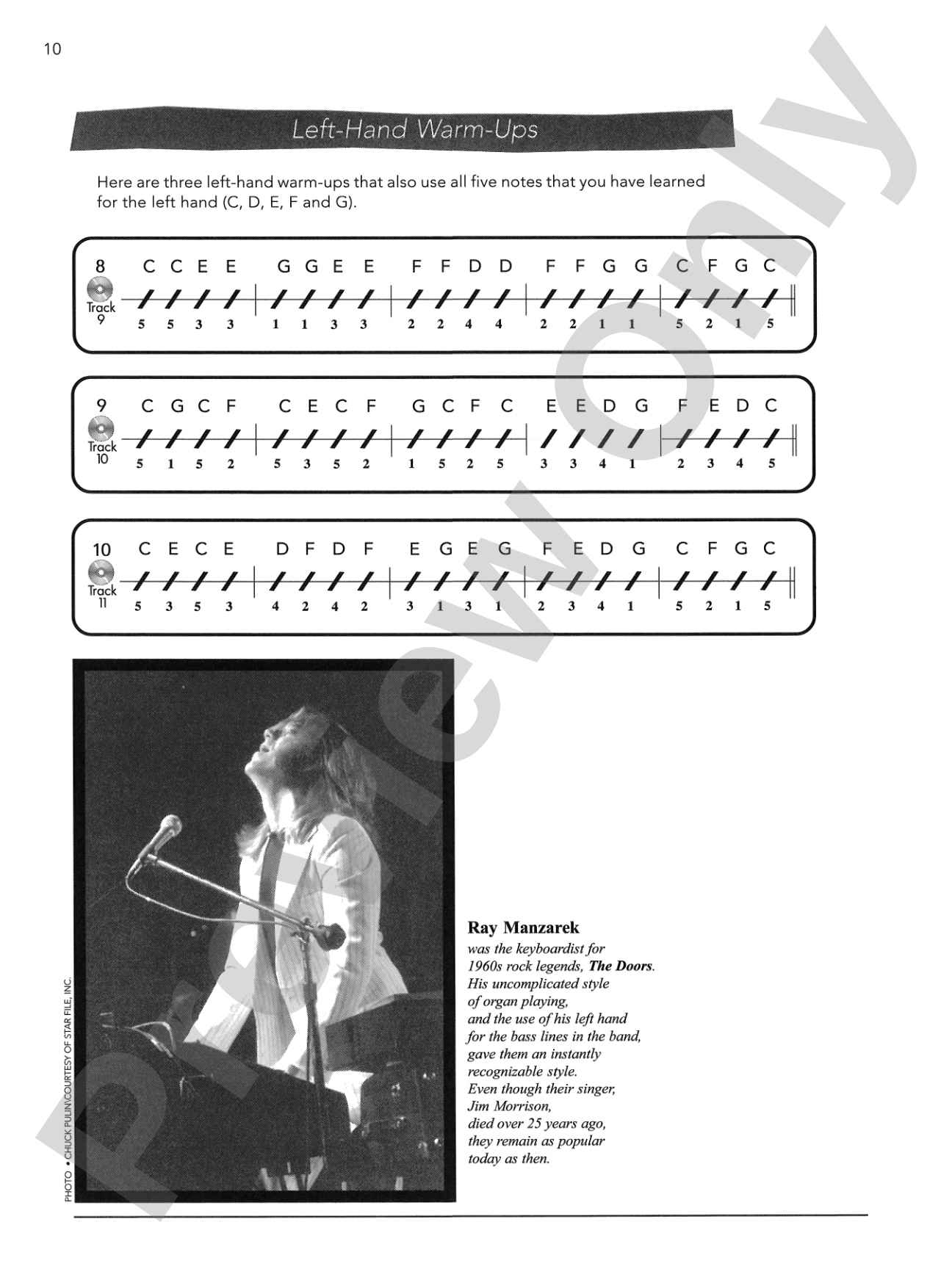 Rock Keyboard for Beginners: An Easy Beginning Method: Piano
