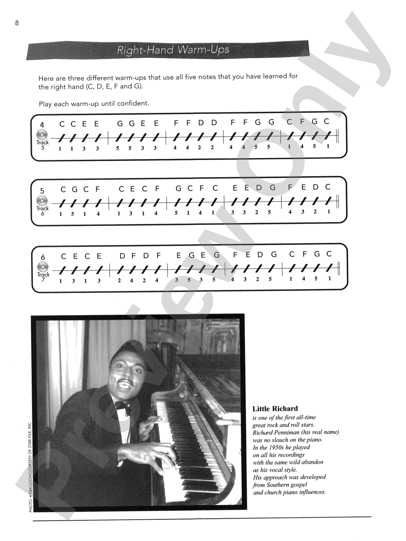 Rock Keyboard for Beginners: An Easy Beginning Method: Piano