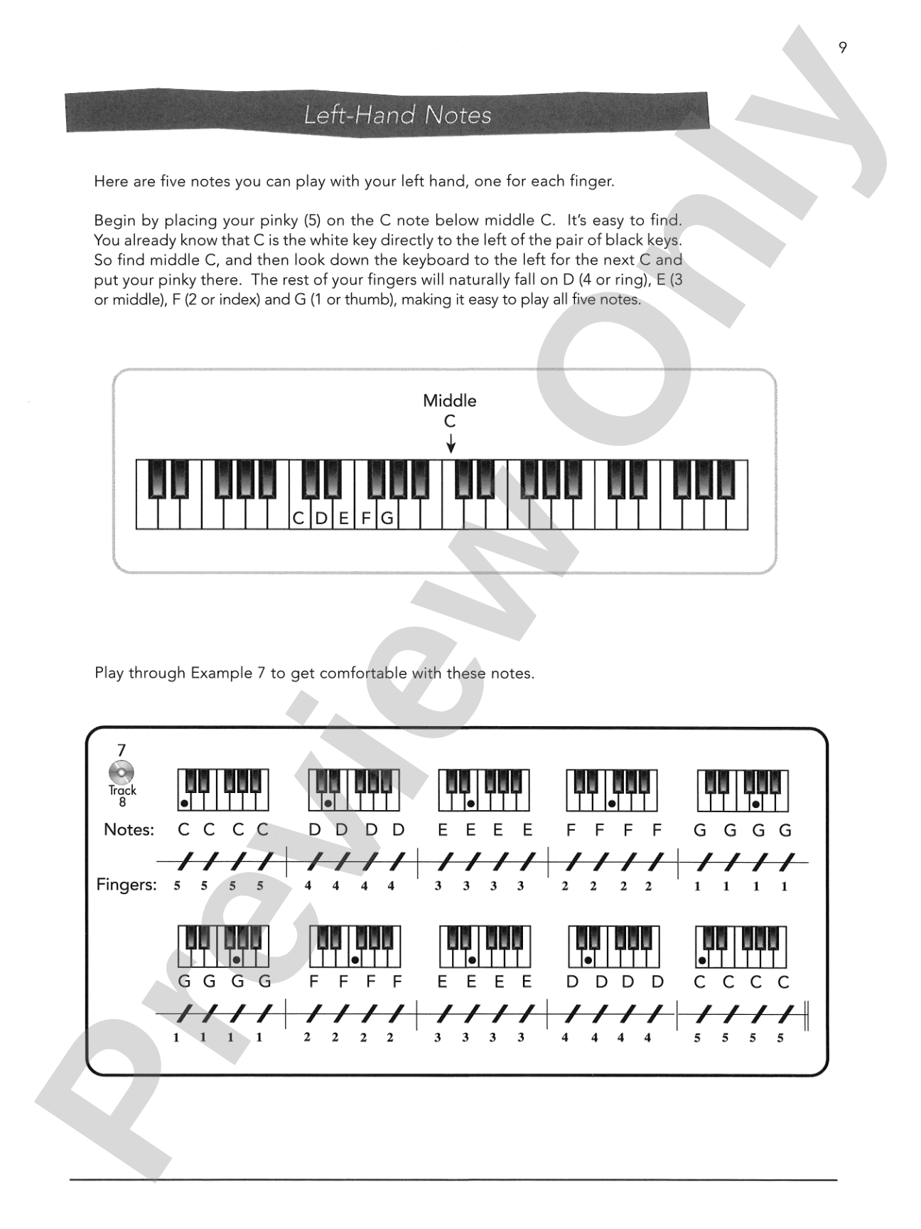 Rock Keyboard for Beginners: An Easy Beginning Method: Piano
