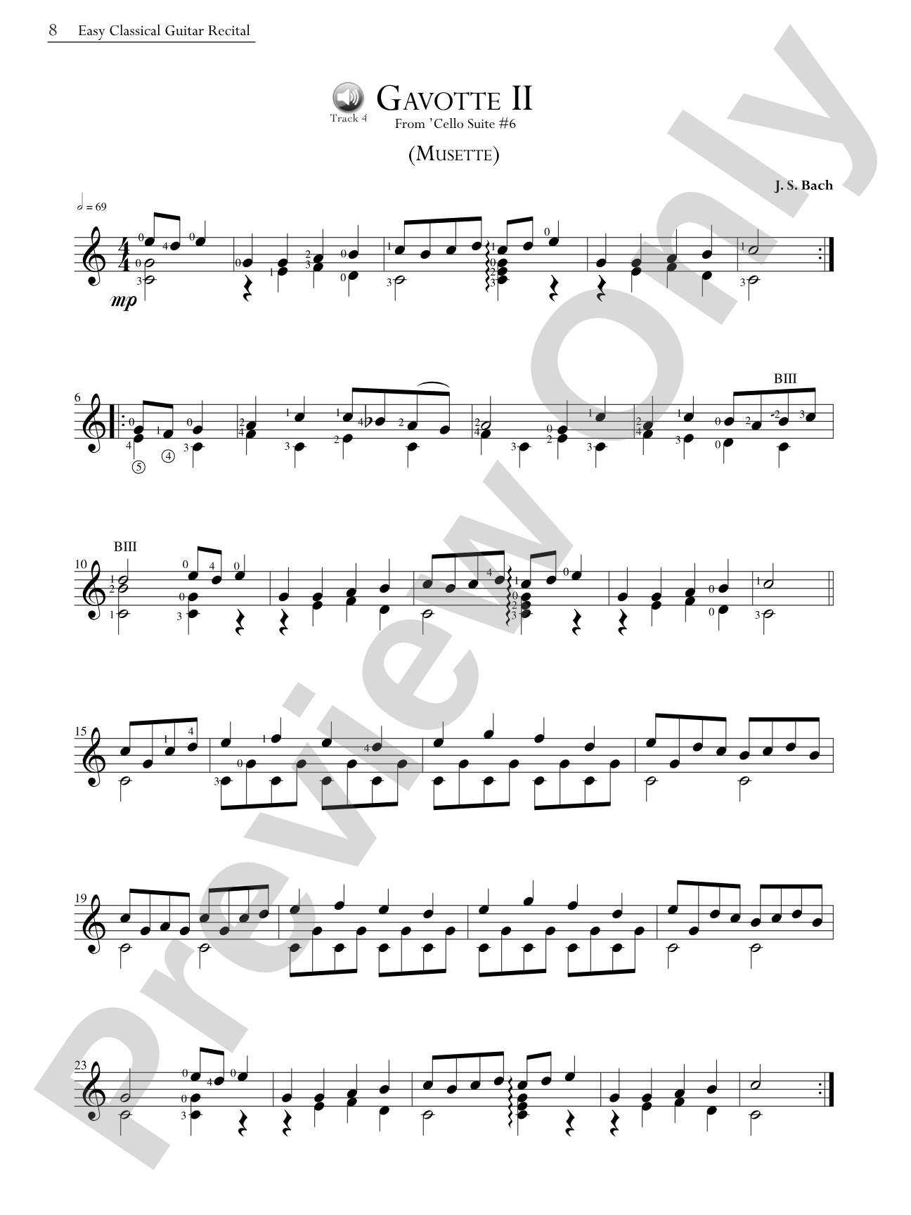 Easy Classical Guitar Recital: Easy Repertoire and Performance Tips for the Beginning Player: Solo Guitar