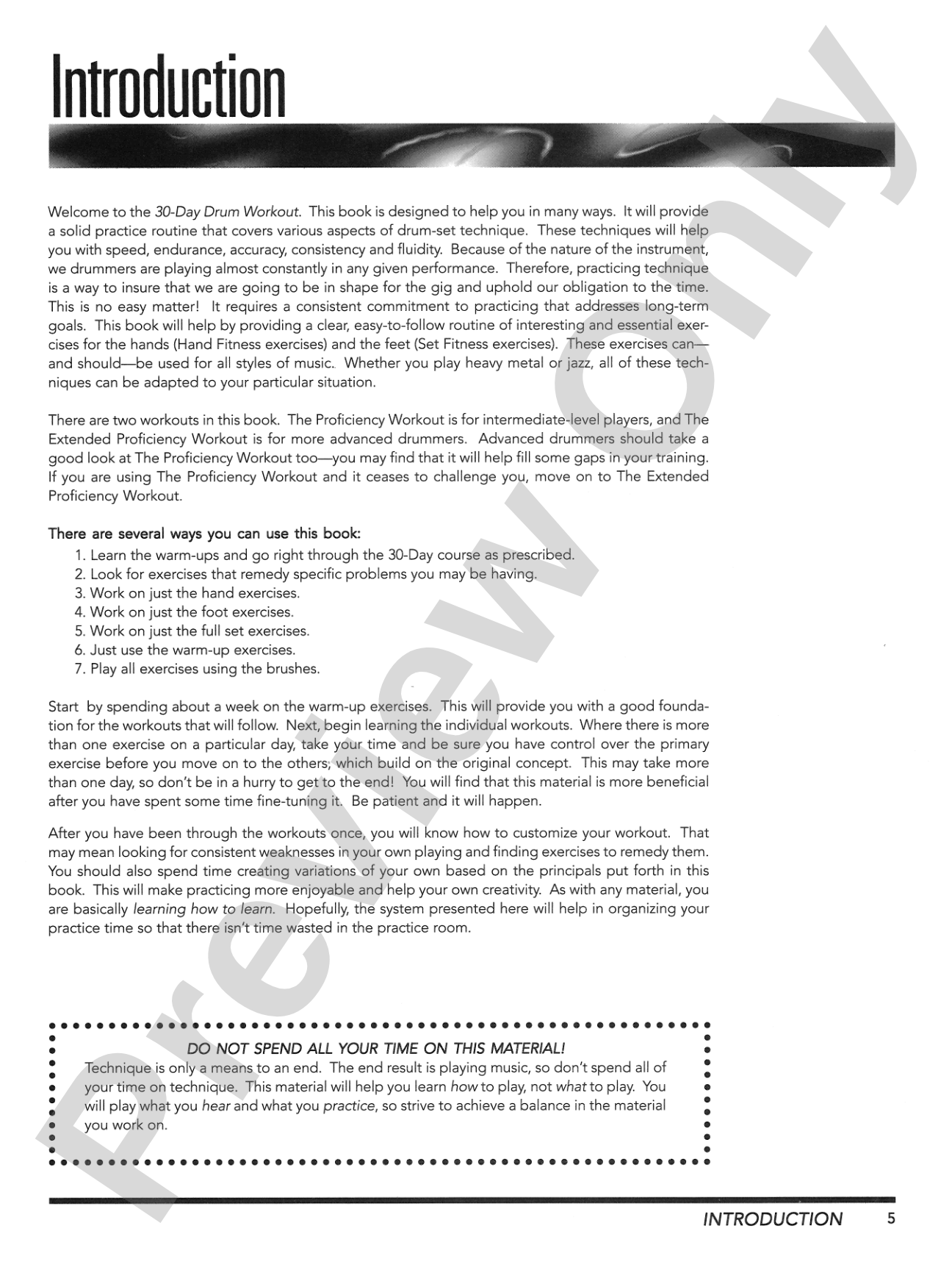 30-Day Drum Workout: An Exercise Plan for Drummers