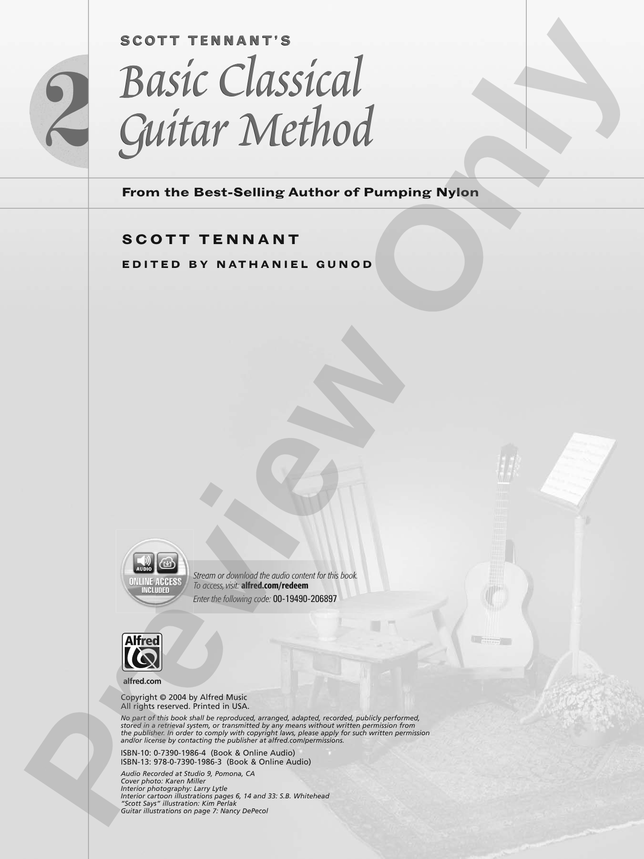 Basic Classical Guitar Method, Book 2: From the Best-Selling Author of <i>Pumping Nylon</i>: Solo Guitar