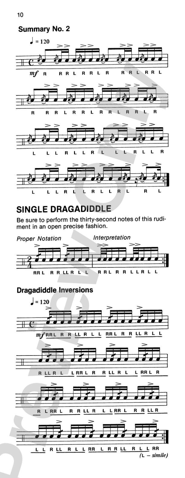 Corps-Style Snare Drum Dictionary: A Complete Reference Guide Which Will Improve Any Drummer's Control and Coordination