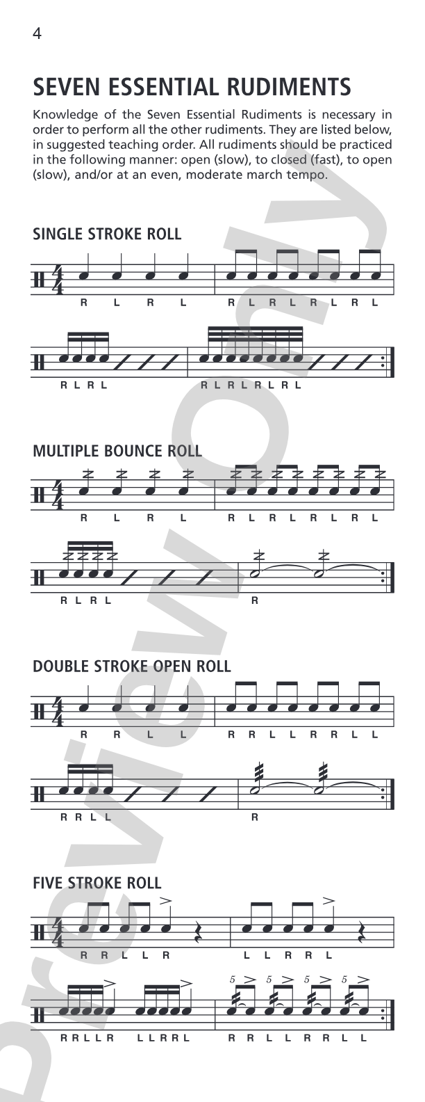 Drum Rudiment Dictionary: A Complete Reference Guide Containing the Percussive Arts Society's 40 International Drum Rudiments