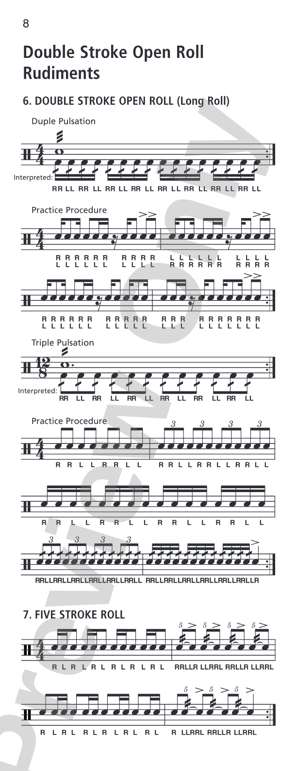 Drum Rudiment Dictionary: A Complete Reference Guide Containing the Percussive Arts Society's 40 International Drum Rudiments