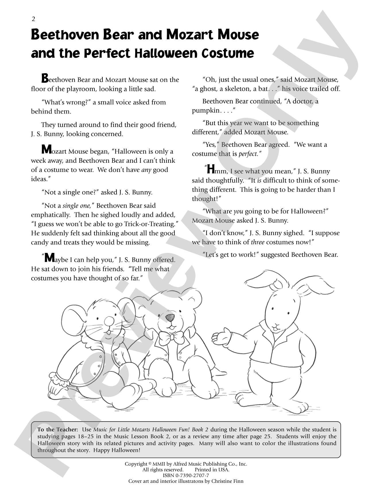 Music for Little Mozarts: Halloween Fun! Book 2: A Halloween Story with Performance Music and Related Music Activity Pages: Piano