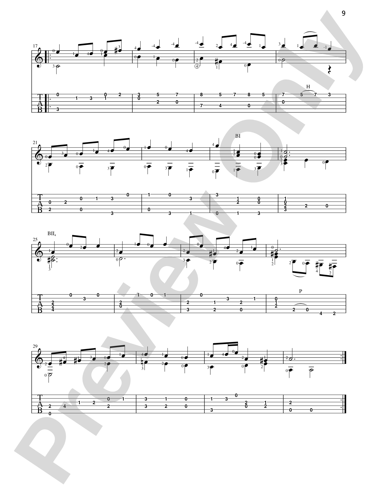 Basix® Guitar TAB Classics: J. S. Bach: Easy Guitar