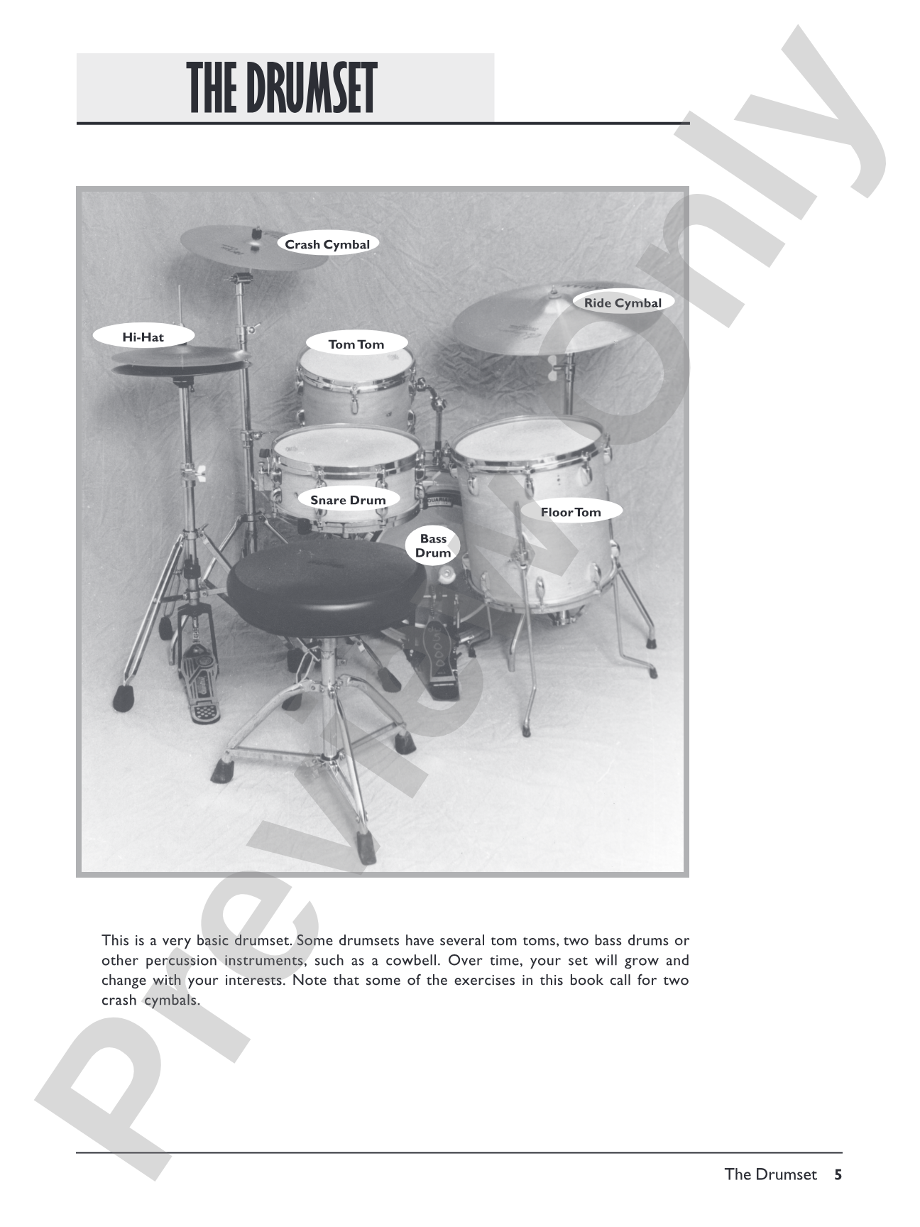The Complete Drumset Method: Beginning Drumset