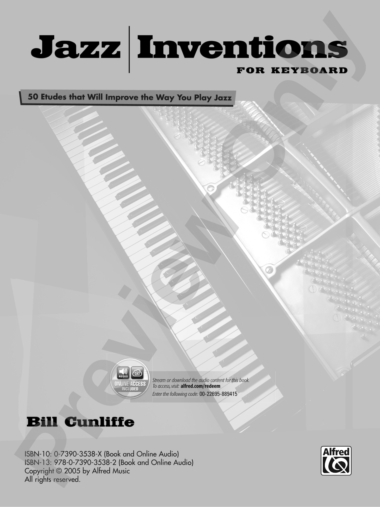 Jazz Inventions for Keyboard: 50 Etudes That Will Improve the Way You Play Jazz: Piano
