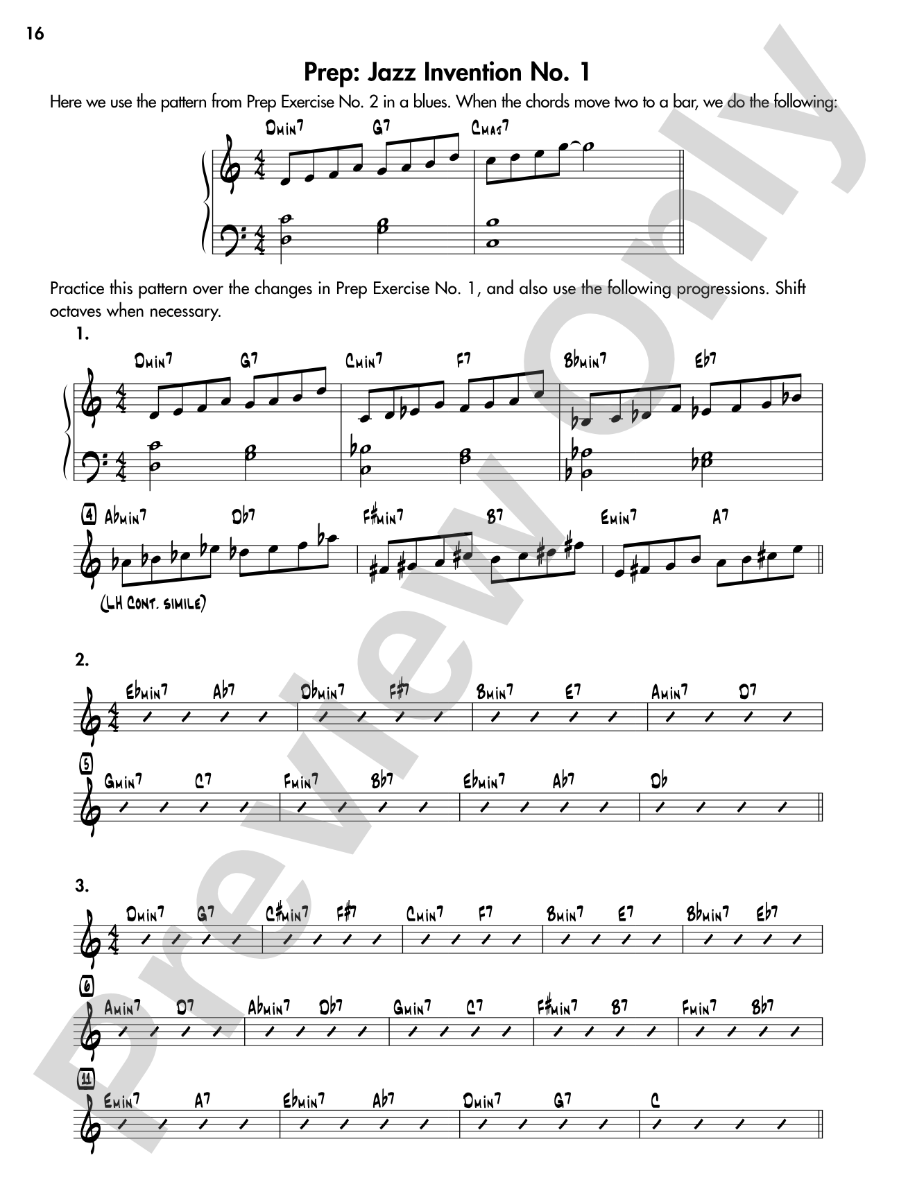 Jazz Inventions for Keyboard: 50 Etudes That Will Improve the Way You Play Jazz: Piano