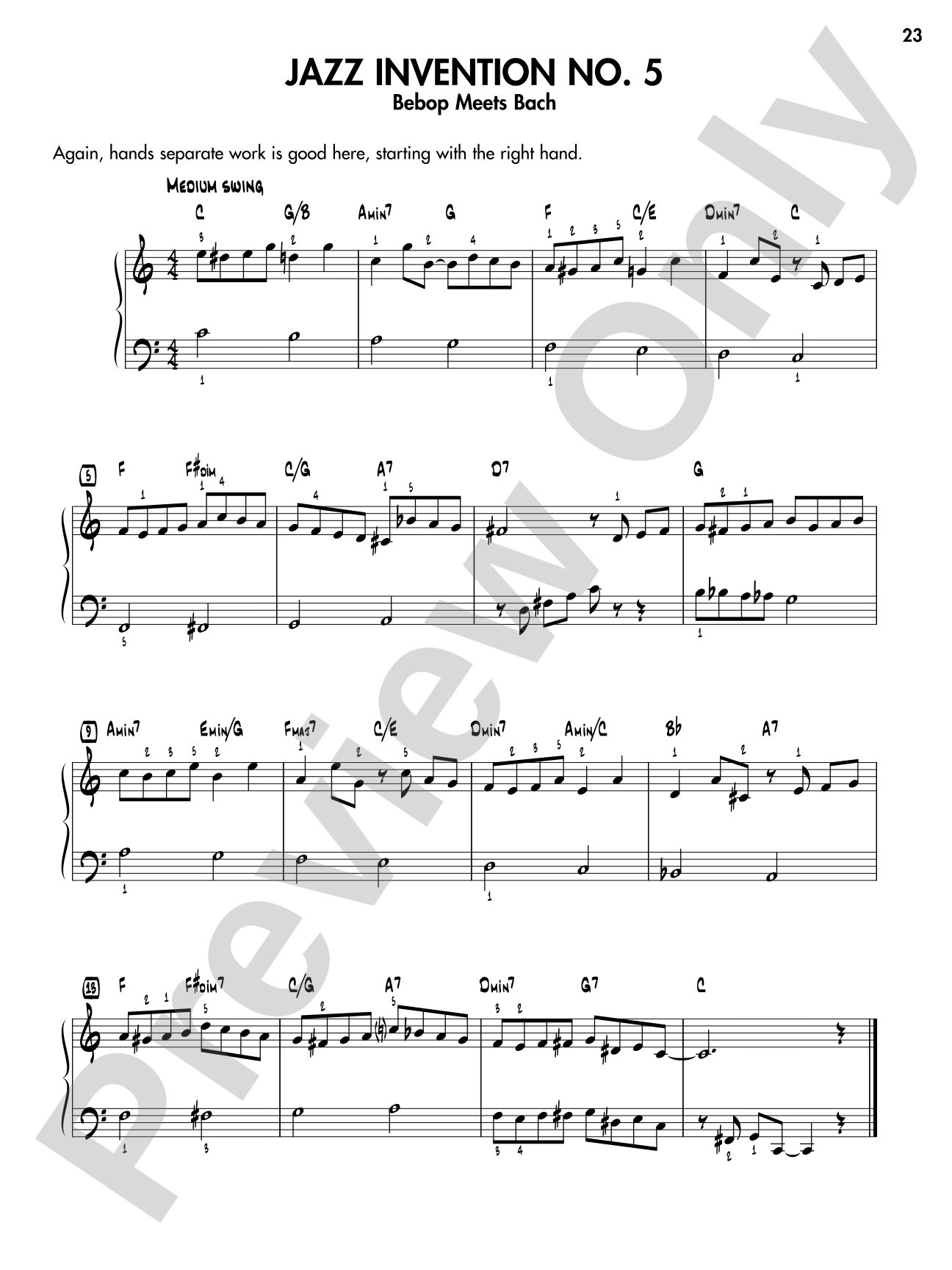 Jazz Inventions for Keyboard: 50 Etudes That Will Improve the Way You Play Jazz: Piano