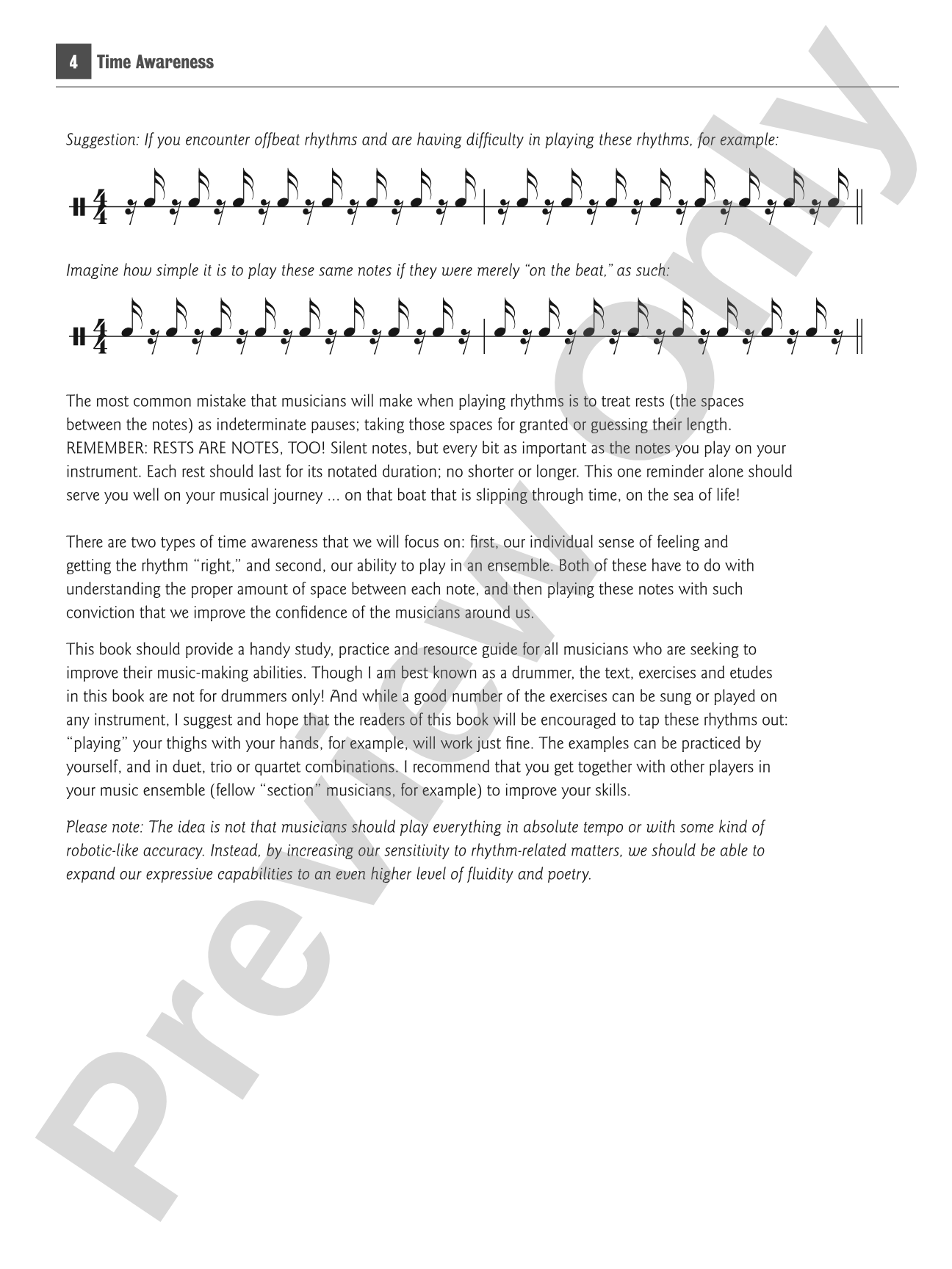Time Awareness for All Musicians