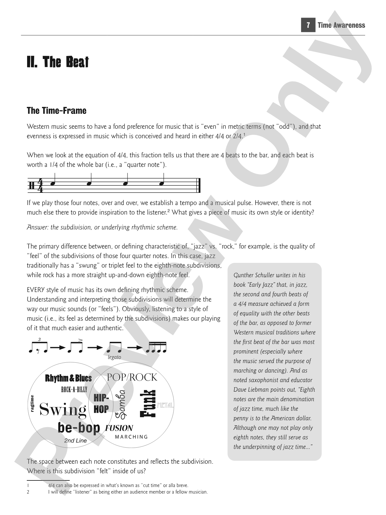 Time Awareness for All Musicians