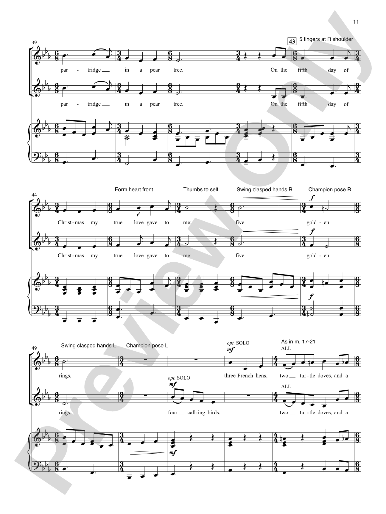 Christmas Carol Quest: A Yuletide Musical Mystery for Unison and 2-Part Singers: Choir