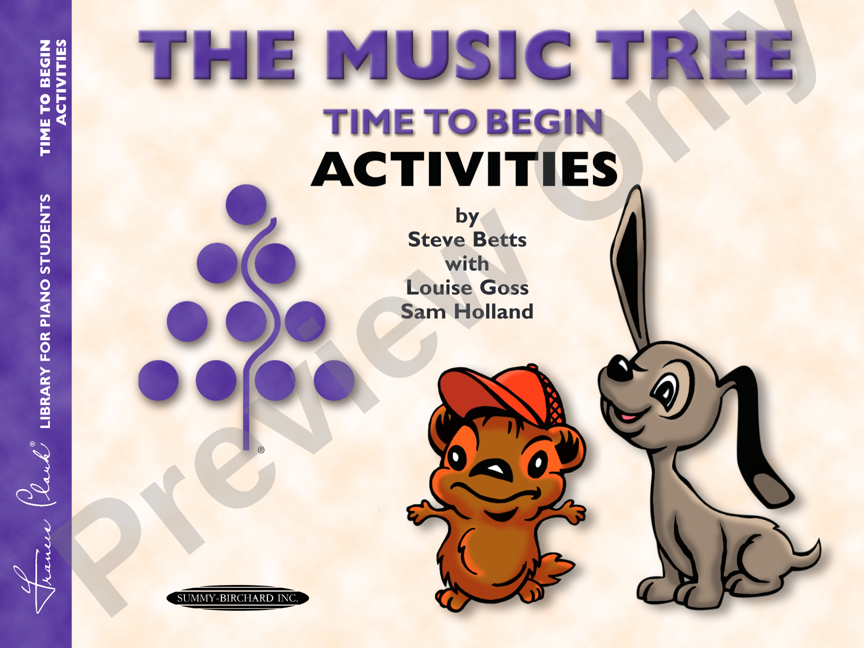 The Music Tree: Activities Book, Time to Begin: Piano