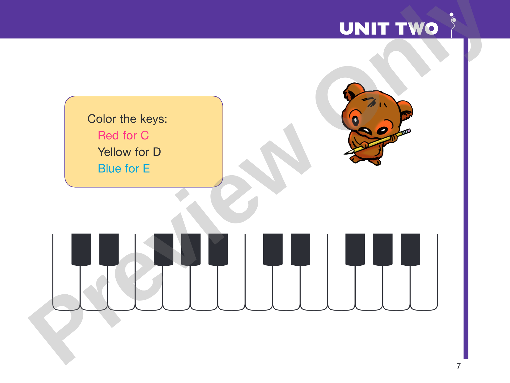 The Music Tree: Activities Book, Time to Begin: Piano