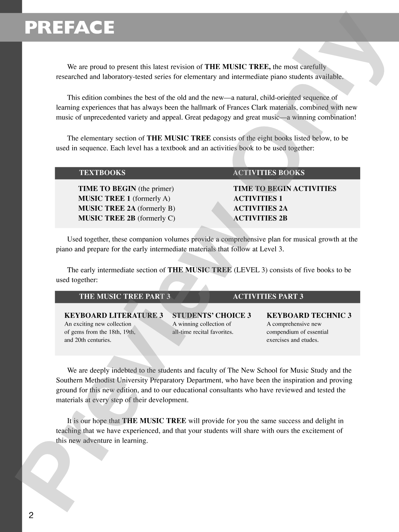The Music Tree: Activities Book, Part 3: Piano