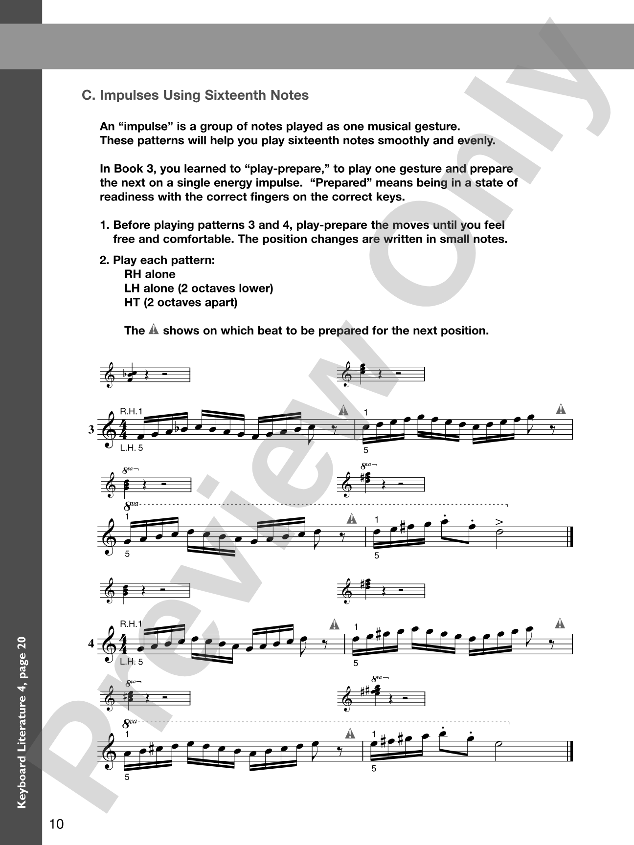 The Music Tree: Keyboard Technic, Part 4: Piano