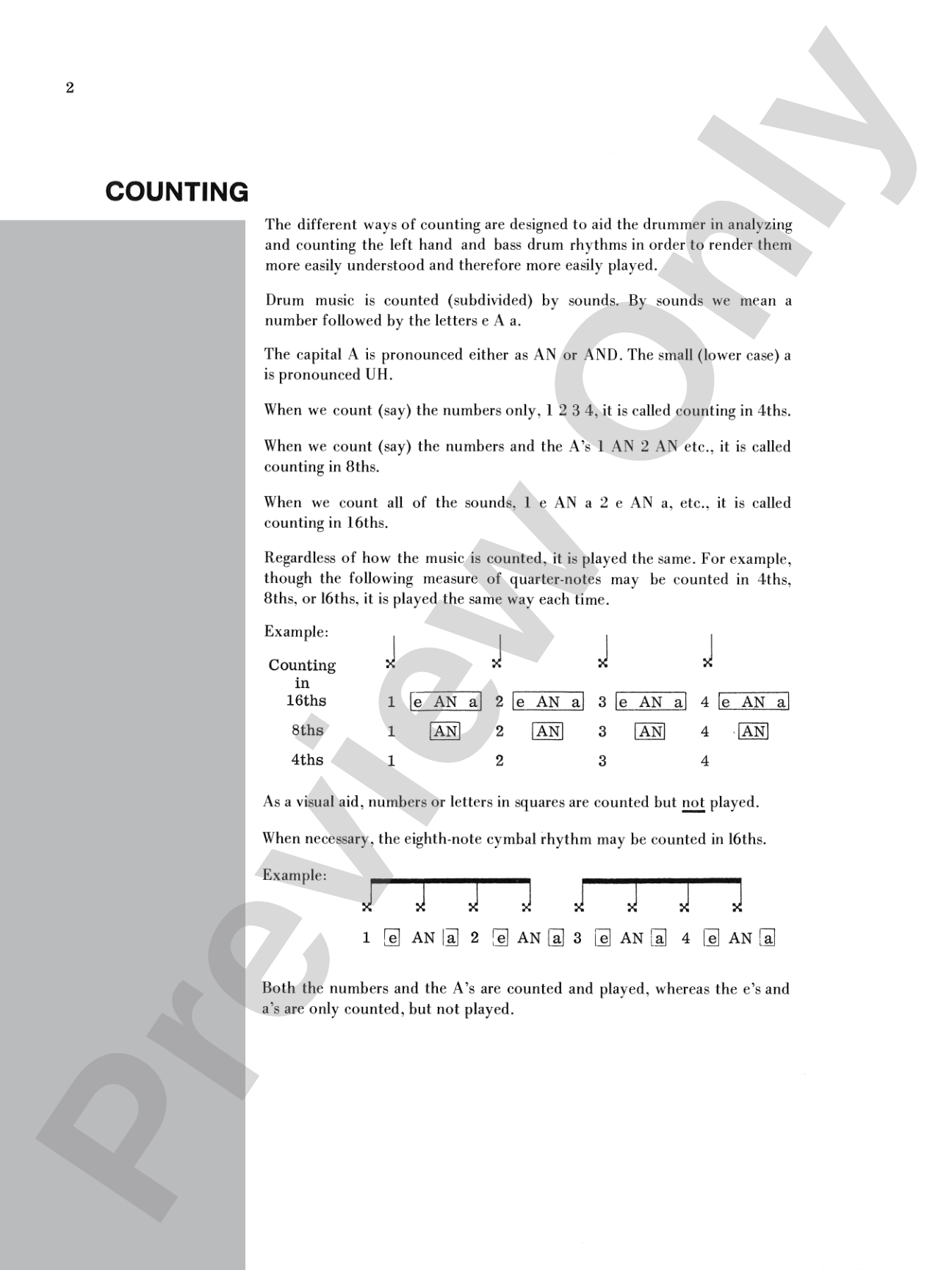 Rockin' Bass Drum, Book 1: A Repertoire of Exciting Rhythmic Patterns to Develop Coordination for Today's Rock Styles