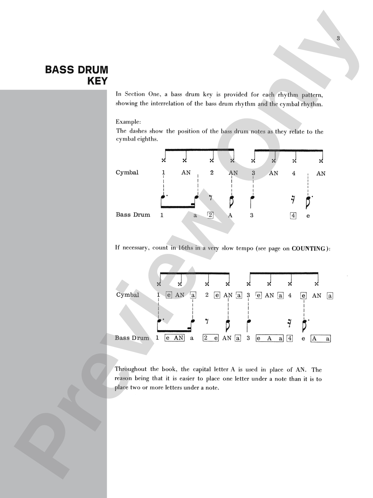 Rockin' Bass Drum, Book 1: A Repertoire of Exciting Rhythmic Patterns to Develop Coordination for Today's Rock Styles