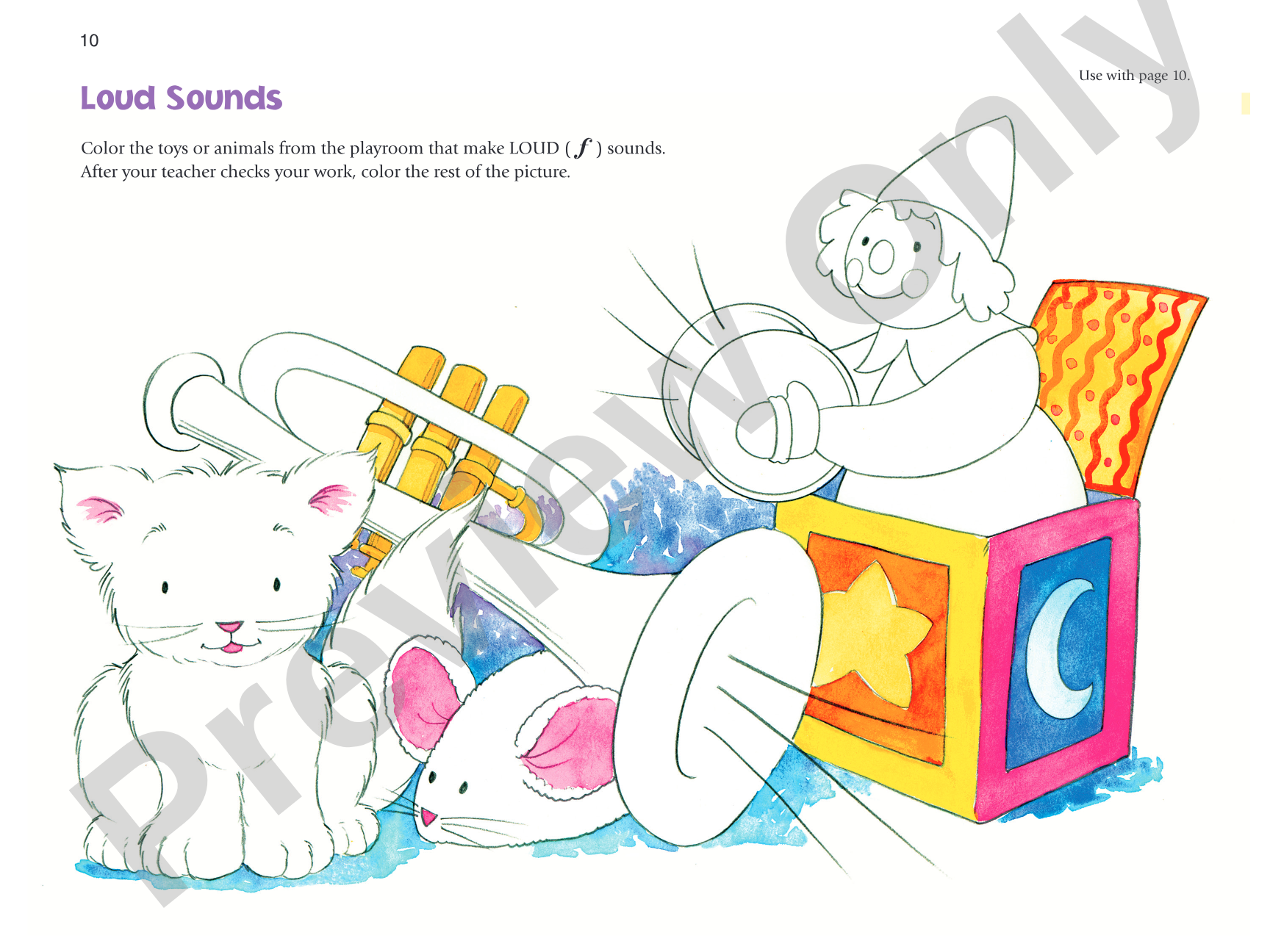 Music for Little Mozarts: Music Workbook 1: Coloring and Ear Training Activities to Bring Out the Music in Every Young Child: Piano