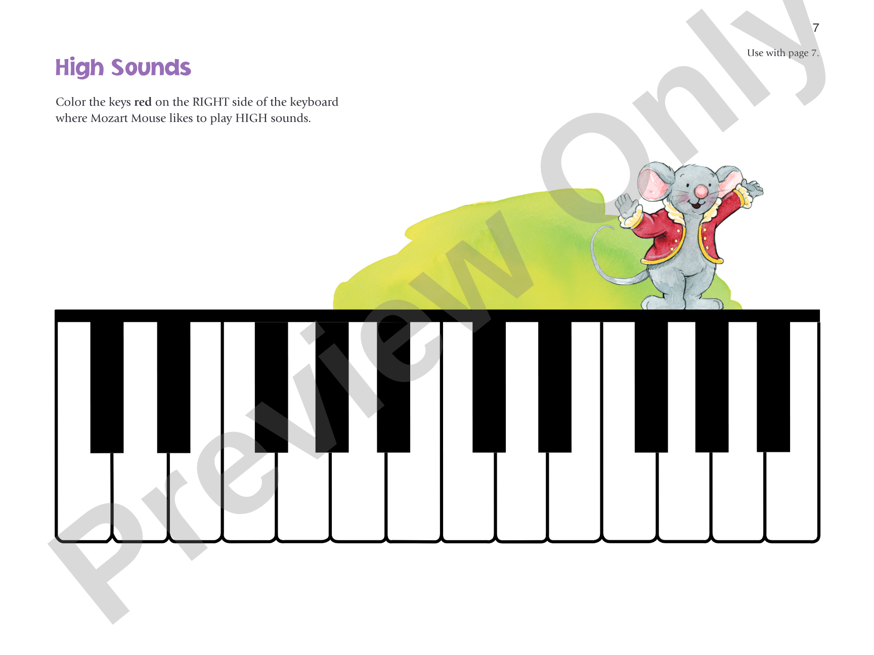Music for Little Mozarts: Music Workbook 1: Coloring and Ear Training Activities to Bring Out the Music in Every Young Child: Piano