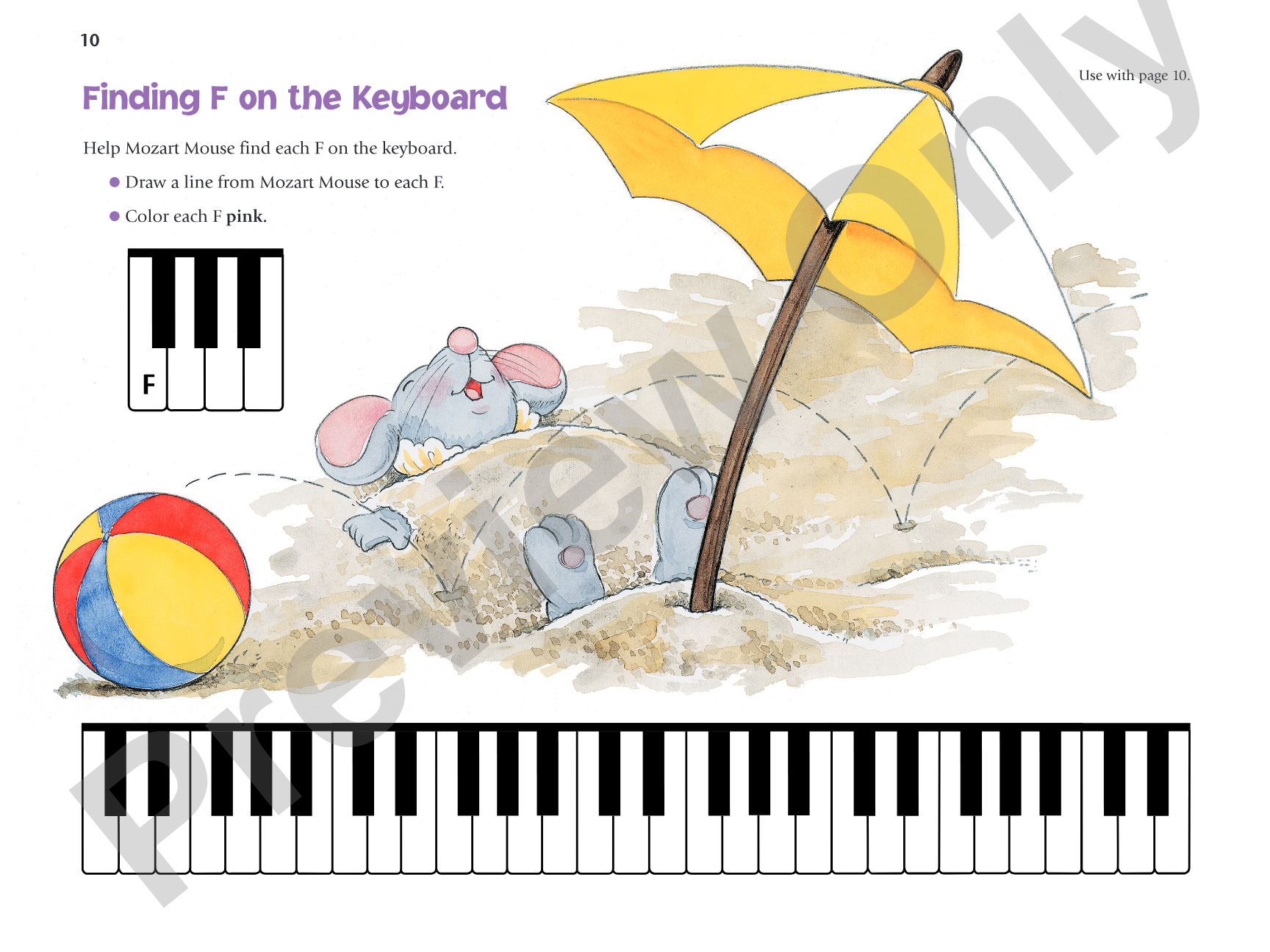 Music for Little Mozarts: Music Workbook 2: Coloring and Ear Training Activities to Bring Out the Music in Every Young Child: Piano